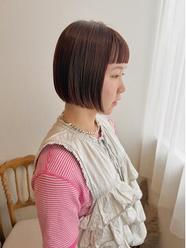 アモレット(amoretto) 【sana担当】切りっぱなしボブ