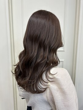 オペラ バイ バレエ 清澄白河店(OPERA by BALLET HAIR) ミルクベージュ×巻き髪スタイル