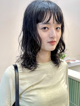 イギー(igggy) ミディアムレイヤー☆パーマ