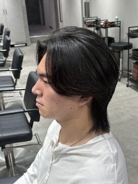 テクト バイアッシュ 吉祥寺店(Tect by Ash) ニュアンスパーマフェザーパーマセンターパートテーパーフェード