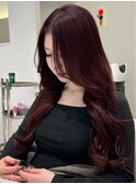 韓国ヘアーハッシュカットレイヤーカットハイライトカラー