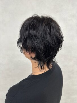 アース 新越谷店(HAIR&MAKE EARTH) マッシュウルフ×ショートレイヤー