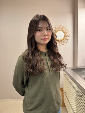 チャプター 問屋町(chapter) 髪質改善トリートメントミルクティベージュ韓国ヘアダブルカラー