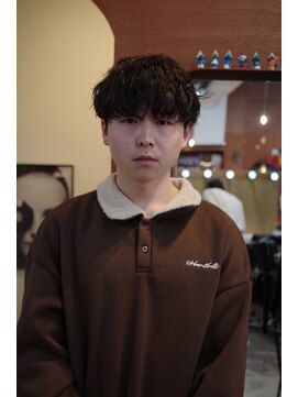 エディ(Edy) メンズマッシュ波巻きパーマニュアンスパーマケアパーマ