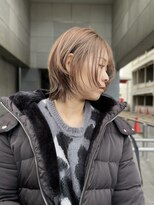 マッシュ アドベ 八戸ノ里(MASHU ADOBE)&nbsp;ボブレイヤー/ミルクティーベージュ/くびれボブ