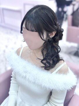 ヘアセット アリエス 池袋駅東口店(Aries) サイドくらげ