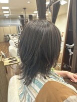 ヘアメイク ポルテ(HAIR MAKE PORTE)&nbsp;レイヤー × グレージュ .o○