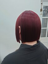 アーシェ 横浜店(A'SHE)&nbsp;ミニボブ　イルミナブロッサム　髪質改善縮毛矯正