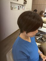 コジック ヘアアンドアイ(Cogic hair & eye)&nbsp;小顔大人可愛いショートボブ似合わせカット×ナチュラルブラウン