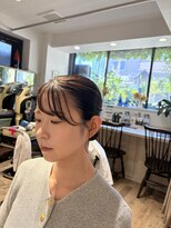 サロンドボエム 国分寺(SALON DE BOHEME) 和装シニヨン