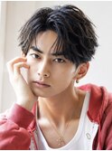 フェザーパーマシャドウパーマニュアンスパーマラウンドマッシュ