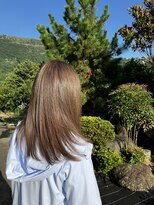 エン(en)&nbsp;白髪ぼかし×オリーブベージュ