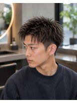 MEN's Baguz MEN'Sカット/ MEN'Sパーマ/ MEN'Sカラー メンズ無造作束感ショートパーマ