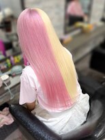 オズ 梅田店(OZ)&nbsp;ピンクパール×抜きっぱなしブロンド/エクステ80枚