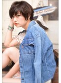 roijir<03-6447-2205>暗髪×耳出しショート