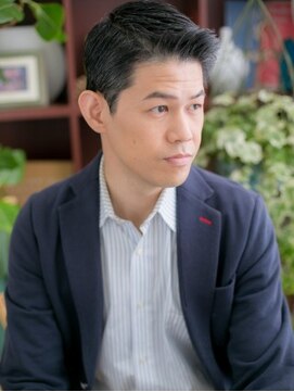 カバーヘア ブリス 戸田公園西口店(COVER HAIR bliss) *COVER HAIR*大人の七三…似合わせカットa