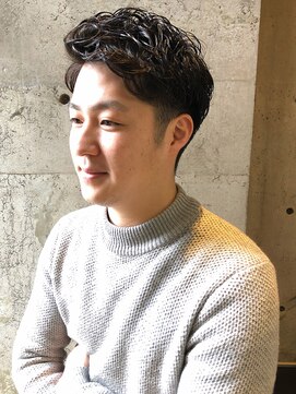 ビューメゾン(BEAU MAISON) ビジネスマンにもオススメ！パーマスタイル