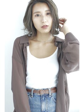 ラボヌールヘアーパルフェ 大宮西口店(La Bonheur hair parfait) ニュアンス外ハネスタイル#9