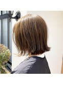 肩ラインボブ