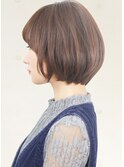20代30代☆小顔見せ☆大人可愛い♪丸みショートボブ！