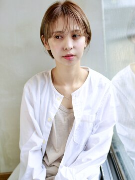 バース(BIRTH) 天神【BIRTH】耳かけショート×ことりベージュ 2