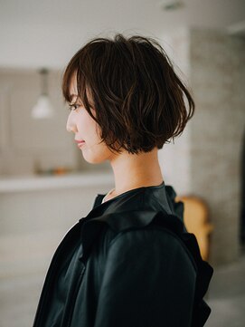 アカサ(A.casa) ウエーブボブ/20代/30代/40代/50代/西阿知/イオン倉敷