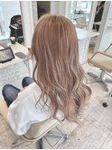 【ANGELICA 東 玲那】ハイトーンピンクベージュ
