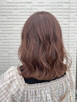 ヘアーチェリーコーク ランプ(HAIR CHERRY COKE Lamp)&nbsp;ピンクオレンジカラー