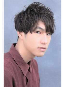 ノイセル 西本町(Noisyle) スマートマッシュツーブロックショート細束感ニュアンスマッシュ