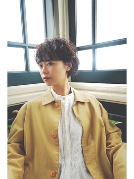 ウェウェ(wewe) フレンチマッシュ☆重ためマッシュショートのパーマスタイル