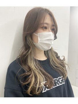 アライブ キチジョウジ(ALIVE Kichijoji) ALIVE kichijoji / インナーカラー×ベージュ