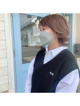 ジョワイユヘアーデザイン(Joyeux) joyeux ウルフレイヤーボブ　【山口貴裕】