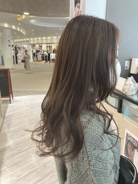 ジュール ドゥJour doux jourスタイリスト今嶋　柔らかいピンクベージュカラー