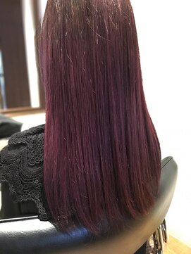 ヘアスタジオアネックス 枚方店(Hair Studio ANNEX) パープルカラー