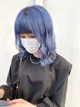 ブリックバイブレイス 千葉 千葉中央(brick by brace) シアーブルー[千葉]/stylist 小林朋花