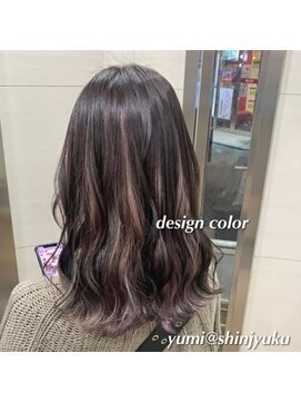 ワット 原宿店(W) 原宿髪質改善ベージュカラーブリーチなし韓国レイヤーハイライト