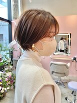 ウィクシーミミ 栄矢場町店(wixy mimi)&nbsp;【wixy mimi/栄 矢場町/】前髪と顔まわりが可愛いショート