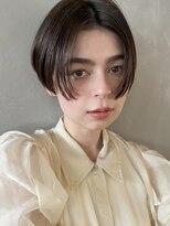 パーク(PARK)&nbsp;【PARK】センターパート×ハンサムショート