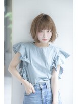 ルルディ バイ アフロディーテ銀座(luludi by APHRODITE)&nbsp;アンブレラカラー/こなれミディ/ウェーブパーマ/前髪/銀座