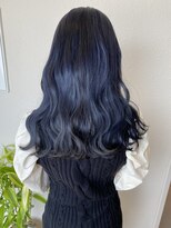 ココルアナ(coco luana) ブルーブラック/ブリーチ/髪質改善/韓国/ケアブリーチ