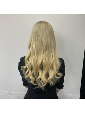 プルエクステのお店ネクスト(NEXT) #プルエクステ#エクステ#ブロンド