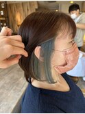ミセスの丸みボブ