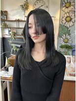 バンビ プライベート サロン(Bambi private salon) 顔まわりレイヤー　姫カット
