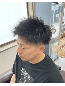 グランヘアートーキョー(Gran Hair TOKYO) ツイストスパイラルアップバングショート