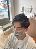 束感MAXモヒカンスタイルONアップバング