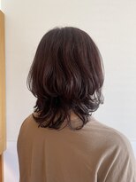 ヘアーウニール(Hair Unir) クセを活かしたフェミニンウルフ