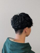 ウシワカマルエムティードット(USHIWAKAMARU MT.) ニュアンスパーマ×ツーブロックマッシュ