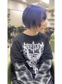 パープル×ブラック