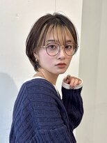 ガーデン タチカワ(garden tachikawa)&nbsp;インナーカラー/丸みショート/大人可愛い/ショートボブ