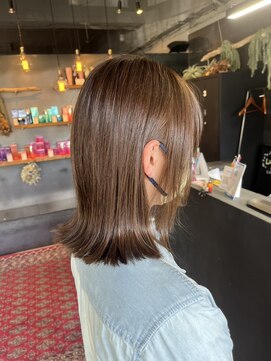 【札幌円山】マロンブラウン/ストレート/まろみブラウン/ボブ